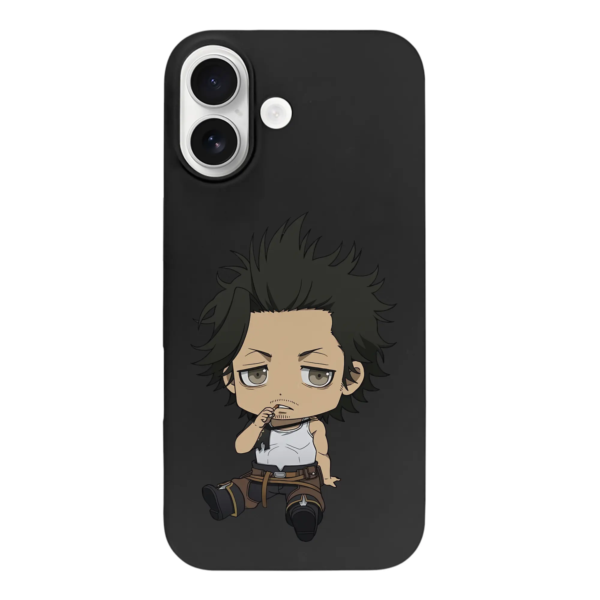 ブラッククローバー グッズ ヤミ・スケヒロ - iPhone 17 シリーズ シリコンケース 薄型 耐衝撃 指紋防止 ソフトタッチカバー 精密フィット 傷防止 保護ケース iPhone 17/17 Air/17 Pro/17 Pro Max 対応